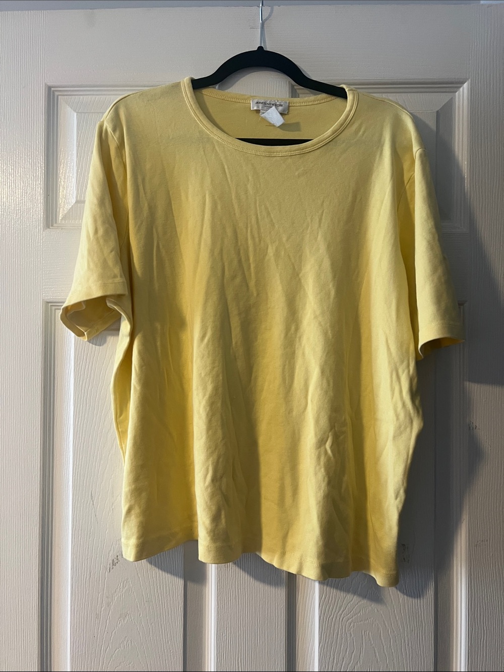 Yellow women Crewneck T-Shirt